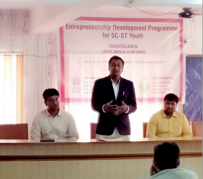 Entrepreneurship Development Programme for SC-ST Youth